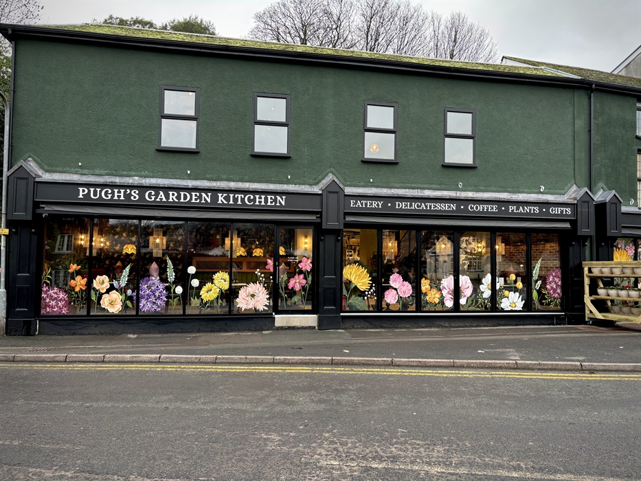 Exterior Pugh's Garden Kitchen Abergavenny