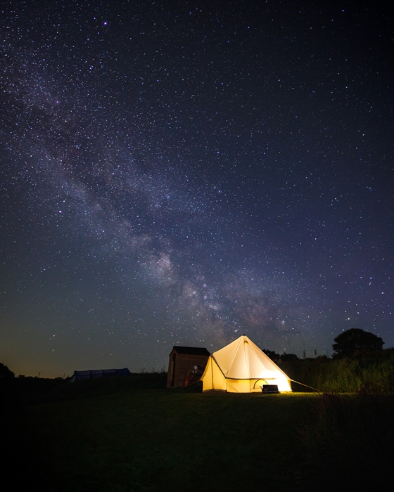 Starry Skies from Top Track Pitches