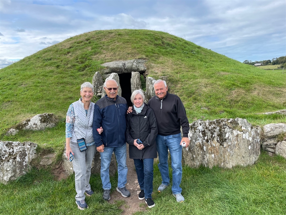 Amanda guiding Conwy Lancaster square