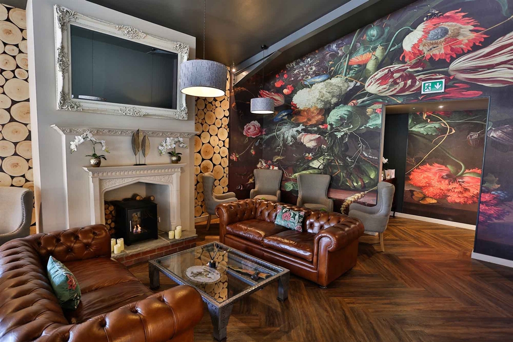 A lovely, comfy snug area for drinks at Arthur's