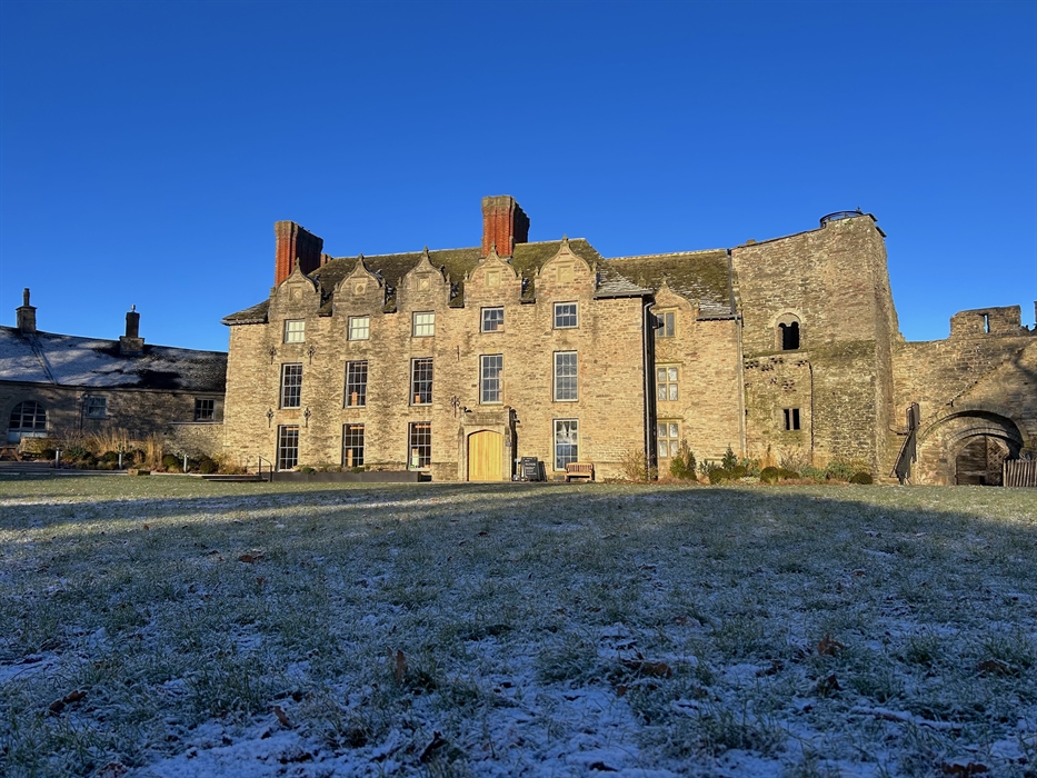 Hay Castle in the snow 2026