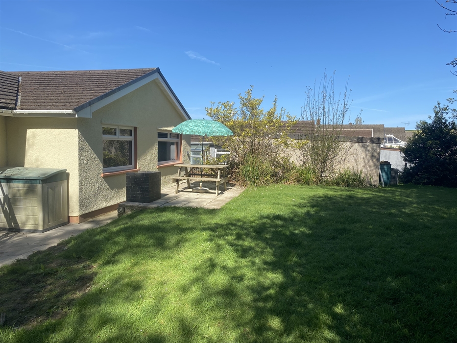 Willow Cottage back garden