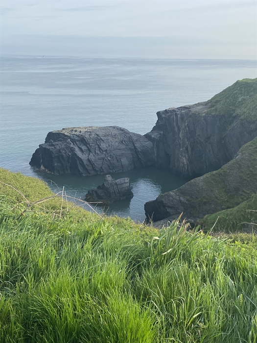 Aberporth Coastal Path view