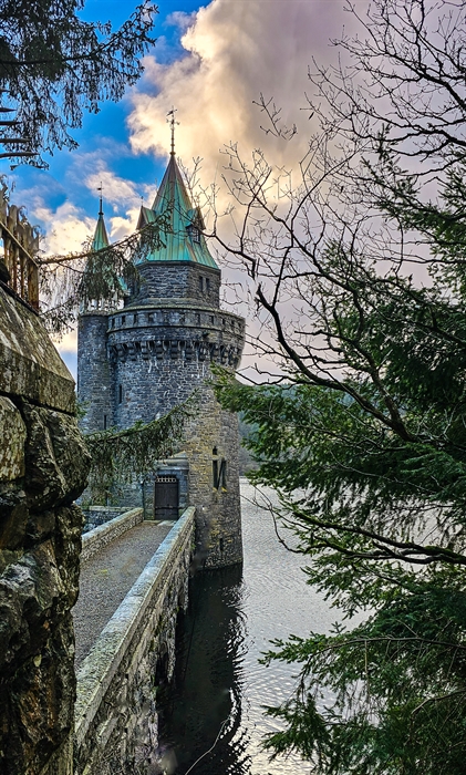 The princess tower at Lake Vyrnwy.