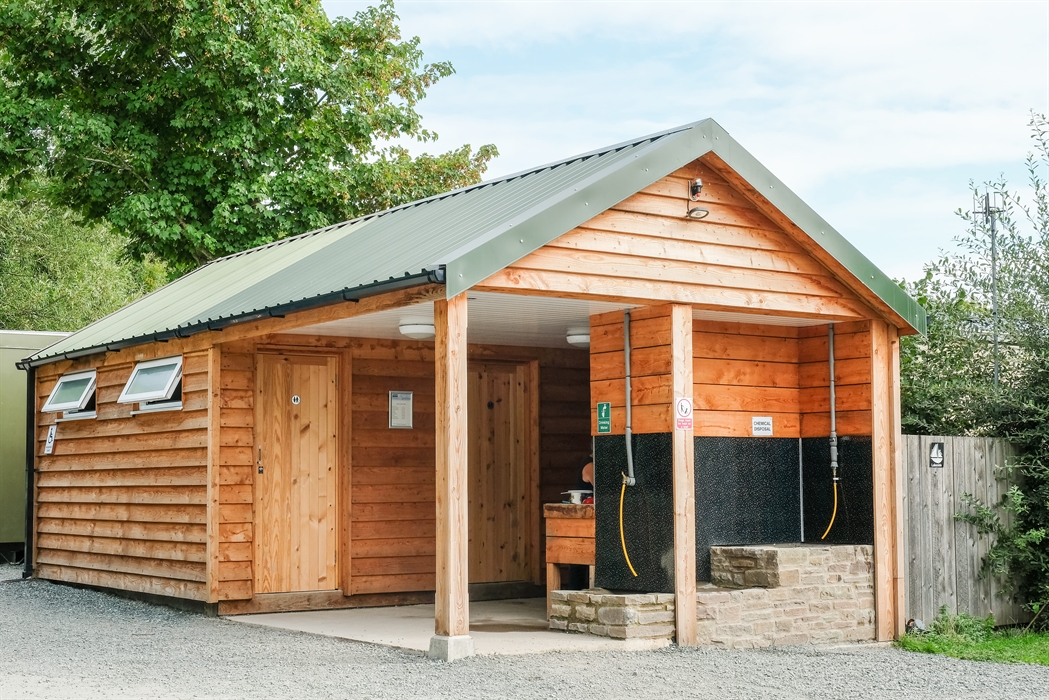 Toilet Block in Ernies