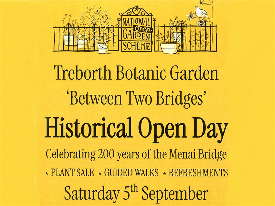 Treborth Botanic Garden 'Between two Bridges'