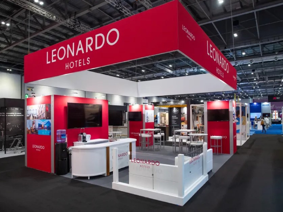 An image of an Exhibition Stand, designed and built by Production 78