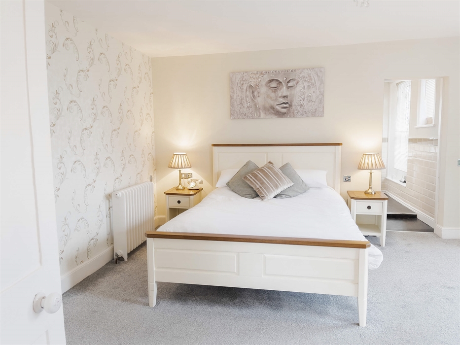 Interior of the Trevalyn Suite at Rossett Hall Hotel.