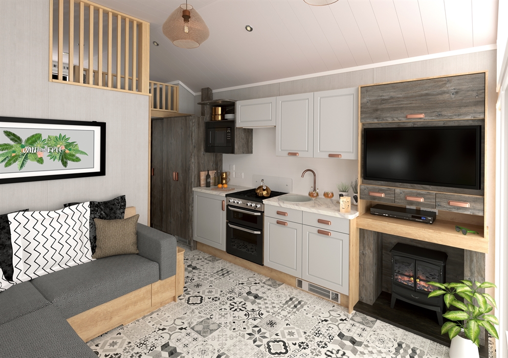 4-Berth Caravan Ensuite Master Bedroom