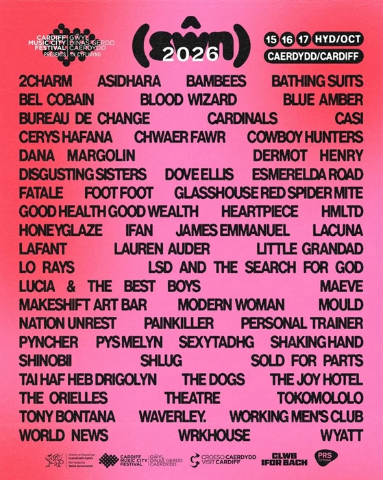 Swn 2026 Line Up Poster
