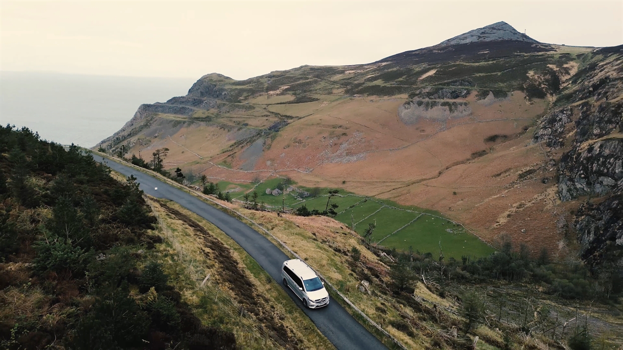 Celticos touring in Snowdonia