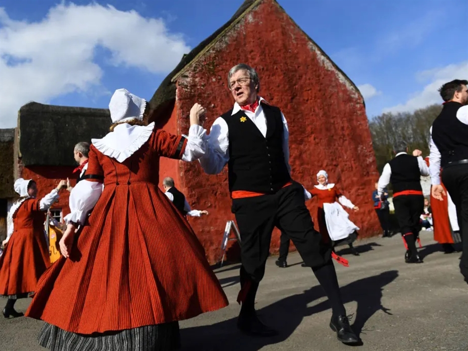 St David's Day at St Fagans - Folk Dancing