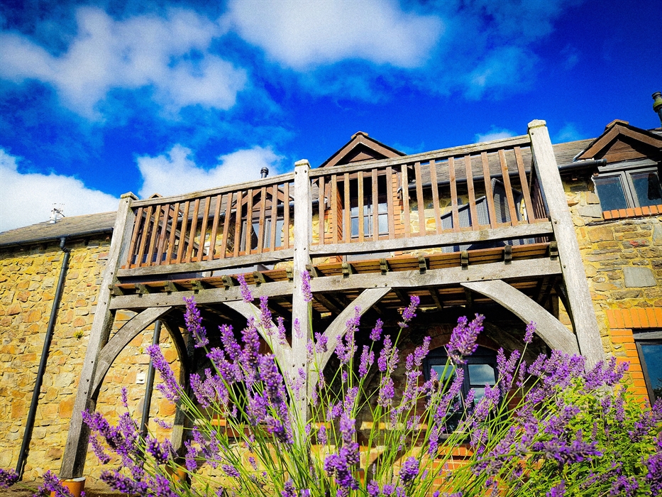 Three cottages offer balconies to relax on