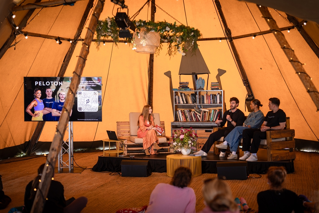 Relaxing at the Big Retreat Festival