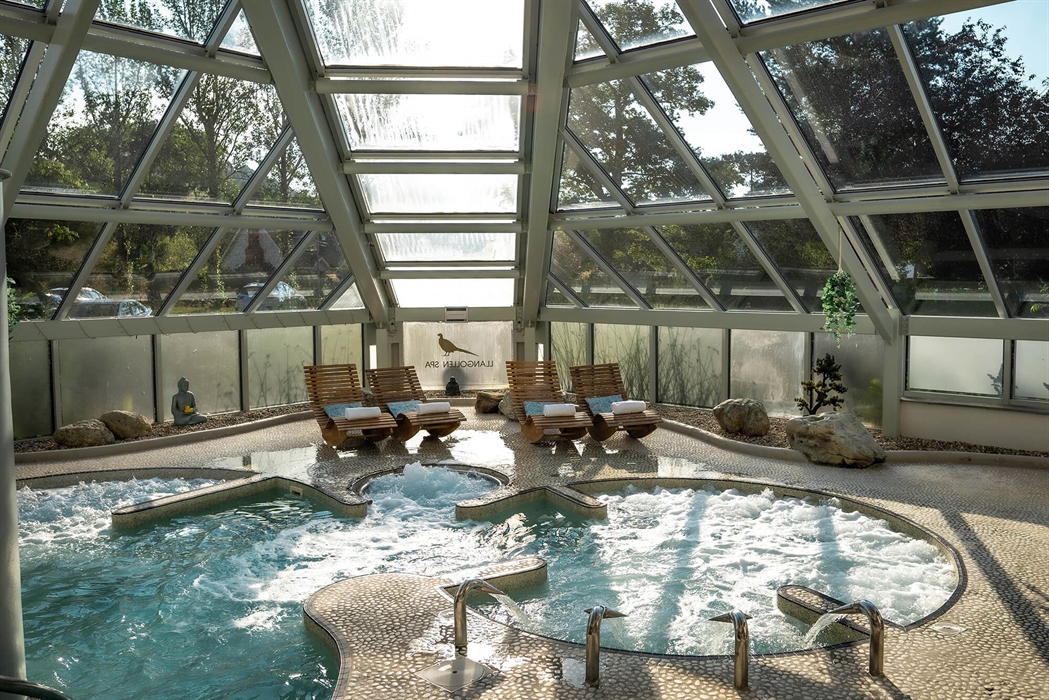 Spa interior at the Wild Pheasant Hotel & Spa.