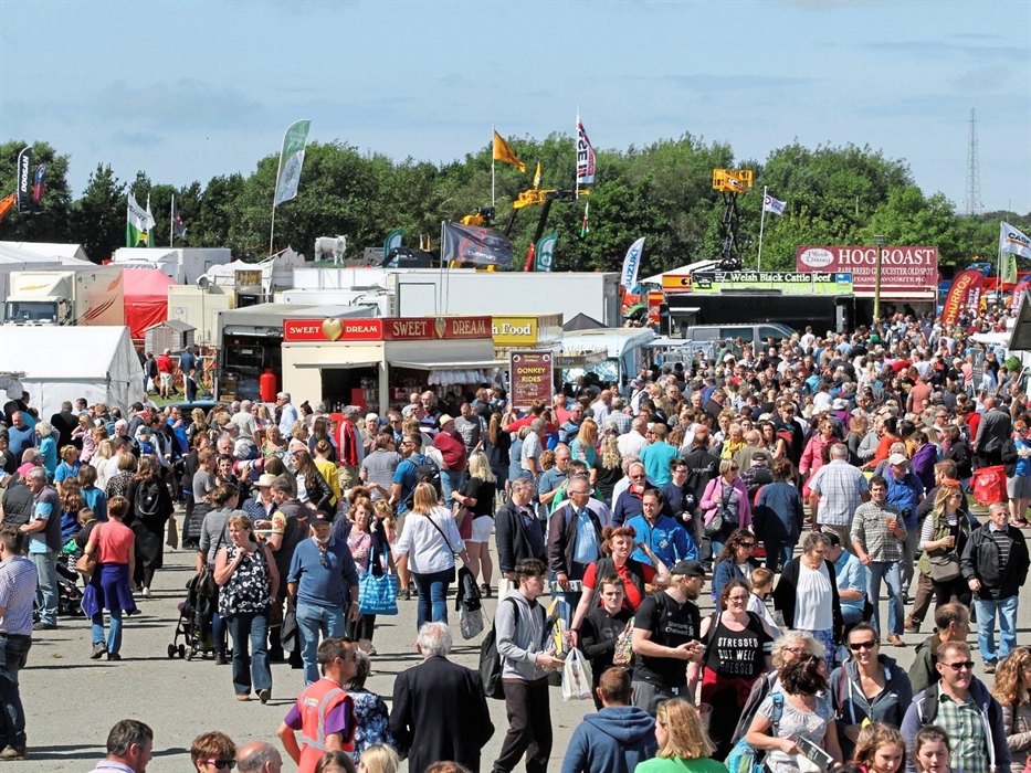 A busy day at the Anglesey Show