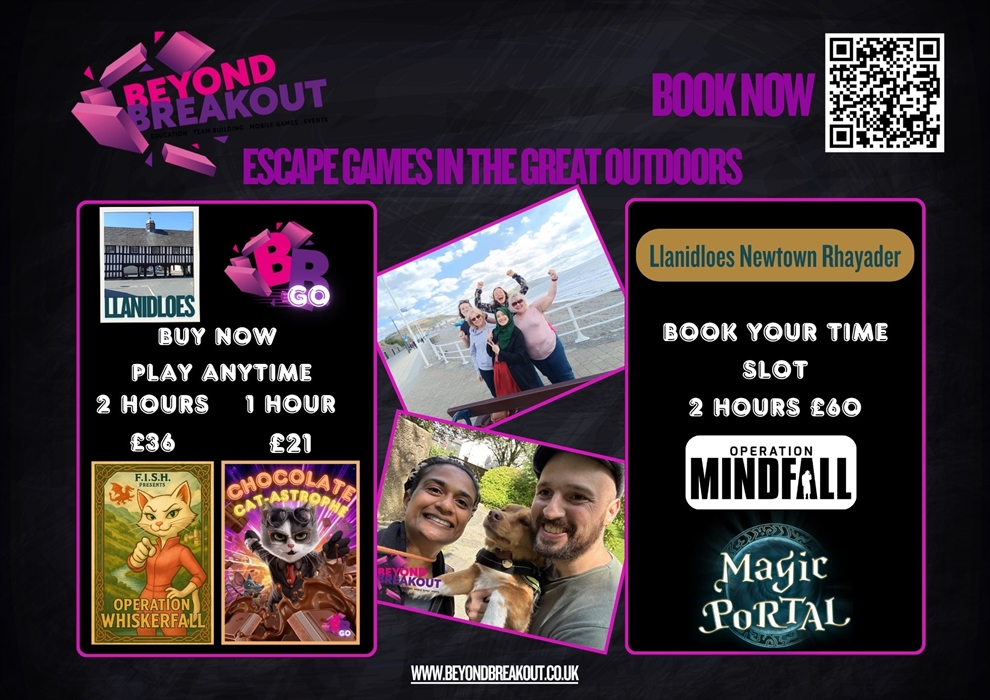 Escape games in the great outdoors!