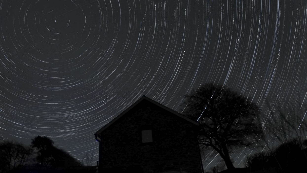 We love our dark skies at our Cambrian Cottages eco retreat in Carmarthenshire