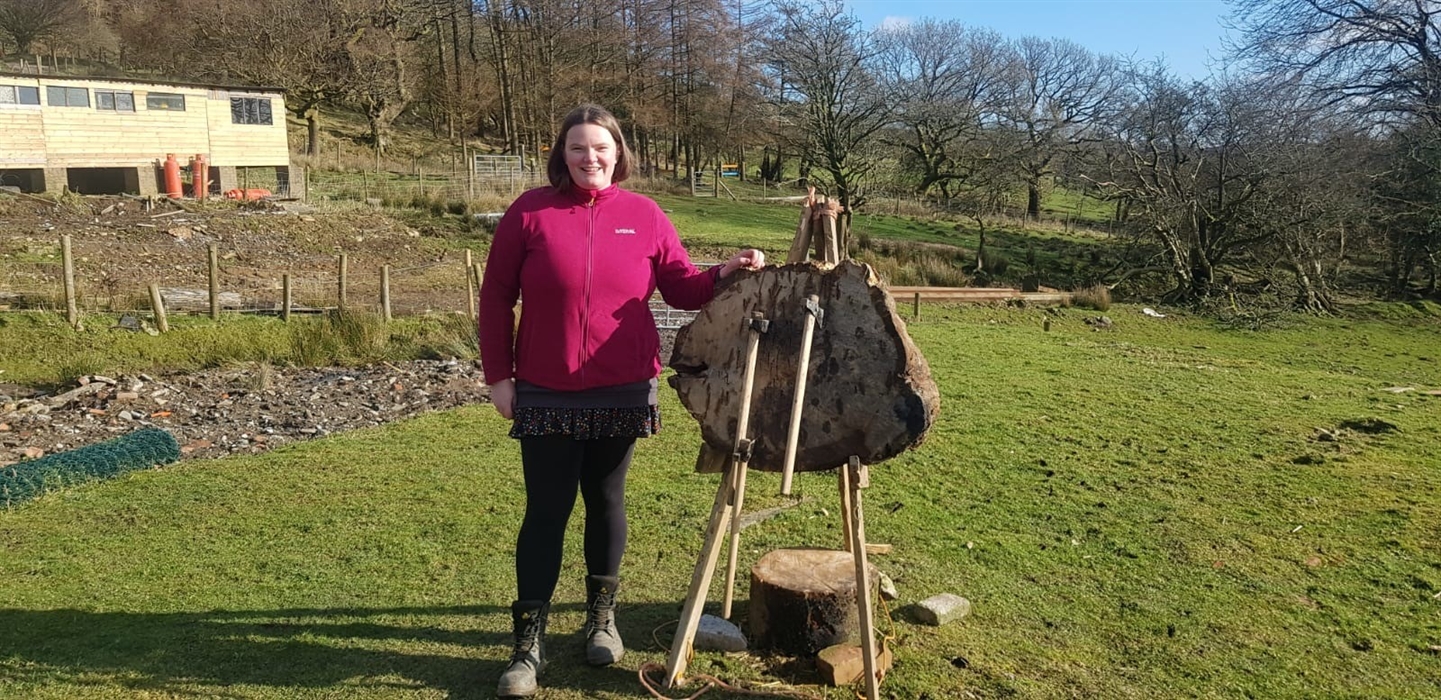 Axe Throwing at Taff Valley