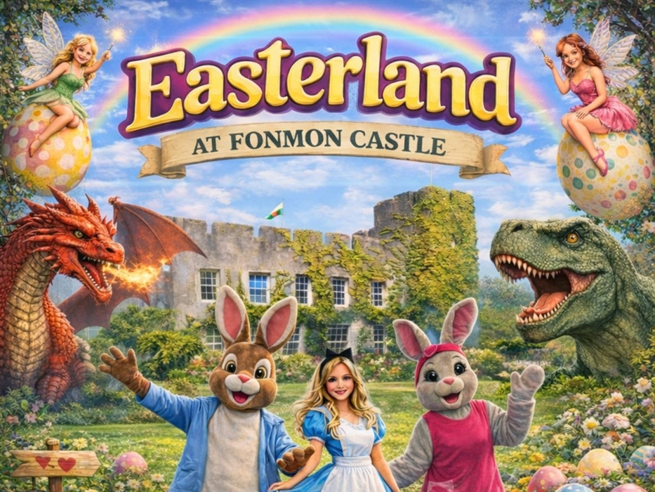 Easterland fun at Fonmon Castle, family friendly