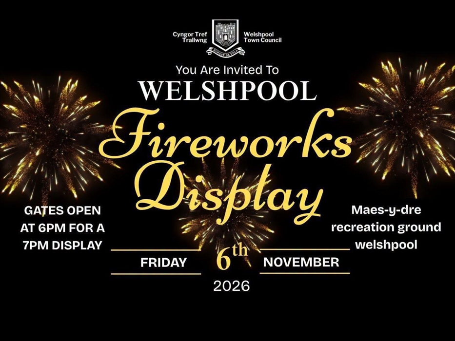 Welshpool Fireworks Display