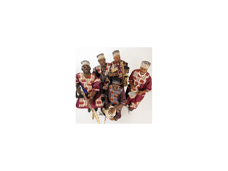 Image of the band taken from above