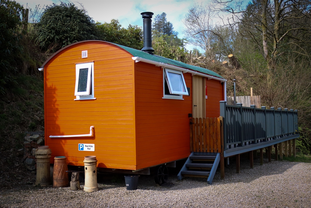 Red Kite nestled in the countryside; surrounded by stunning scenery and nature
