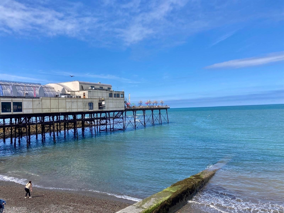 Royal Pier in Aberystwyth