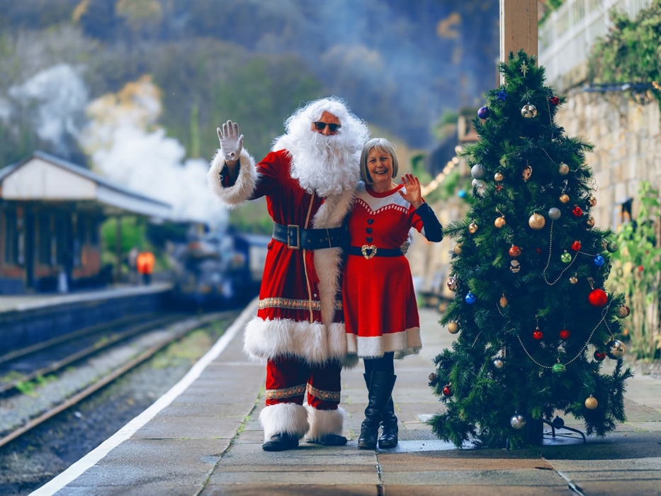 Santa Special - at Llangollen Railway