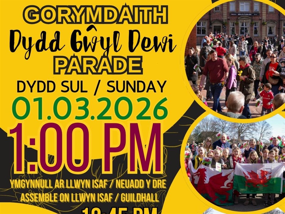 St Davids Day Celebrations at Wrexham