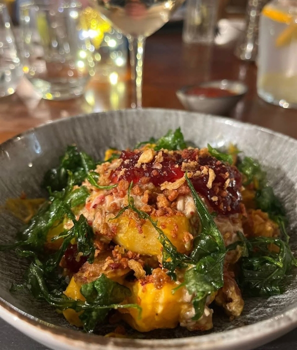 Our vibrant menu caters to all tastes, vegan, and vegetarian options.