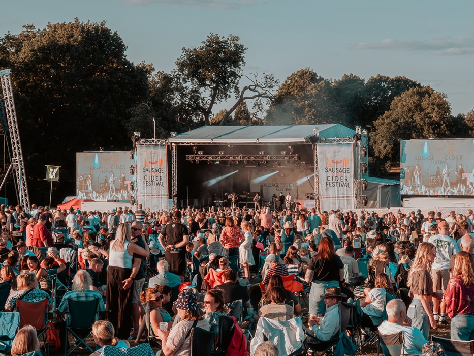 Wrexham Sausage & Cider Festival - crowd
